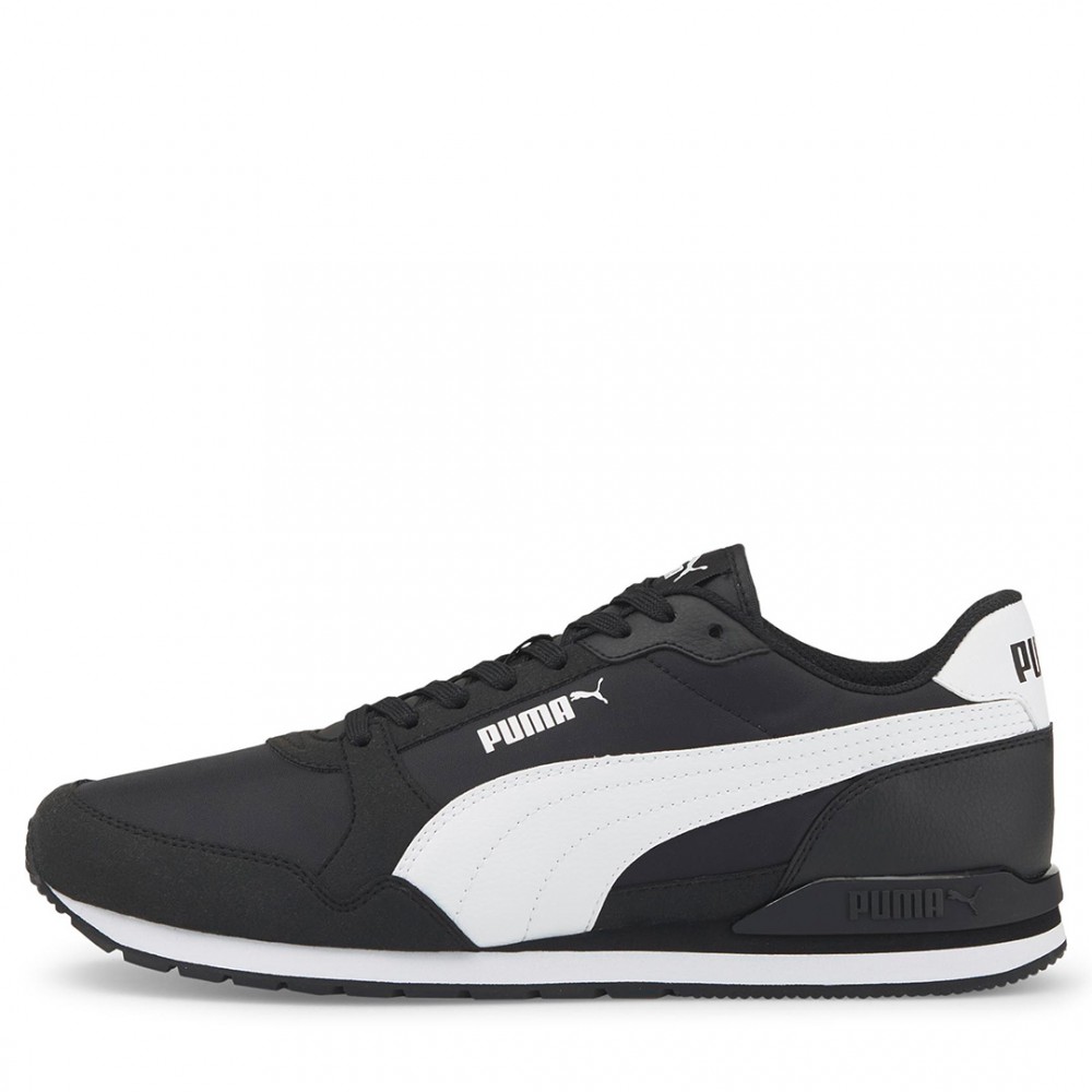 Puma cipő ST RUNNER V3 NL BLACK-WHITE 